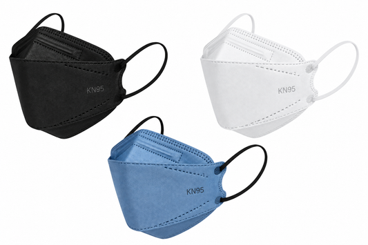 KN95 (KF94 design) 3ply face masks