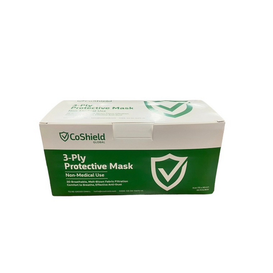 CoShield surgical general 3ply face masks