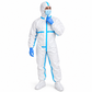 CoShield Taped-Seam Disposable Coveralls – White (40 Pack)