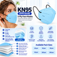 KN95 (FFP2 level) 5ply face masks