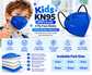 Kids KN95 (FFP2 level) 5ply face masks - 10/100pcs