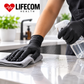 Lifecom Black Nitrile Gloves – 1000 pcs