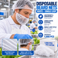 Disposable Beard Nets – Blue & White – 1000 Pack